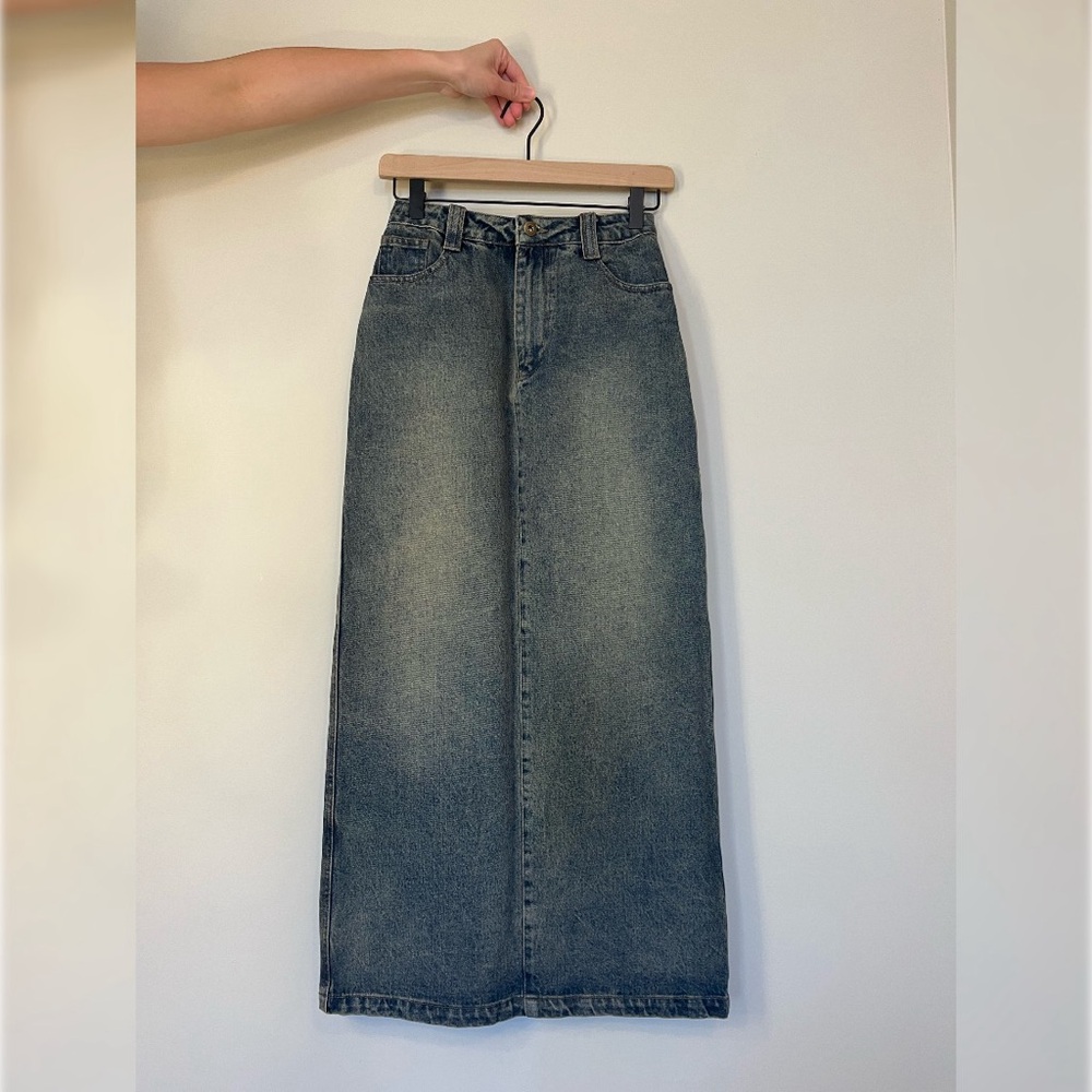 Pixie Market Denim Skirt